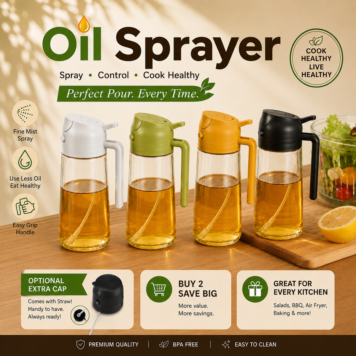 PureMist 2-in-1 Oil Sprayer